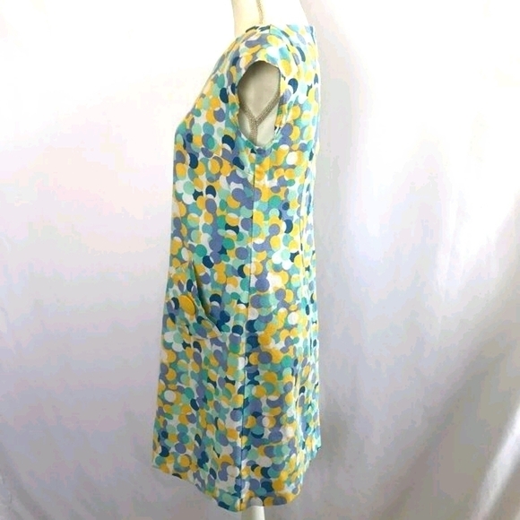 Kim Rogers Yellow/Blue/Green/White Dress - Picture 2 of 8